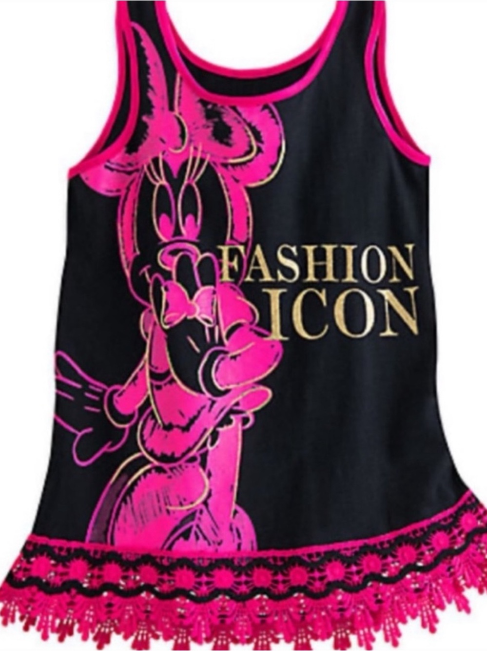 NWT DISNEY Minnie Fashion Icon Tank Top